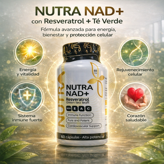 NUTRA NAD+ Resveratrol con Té verde